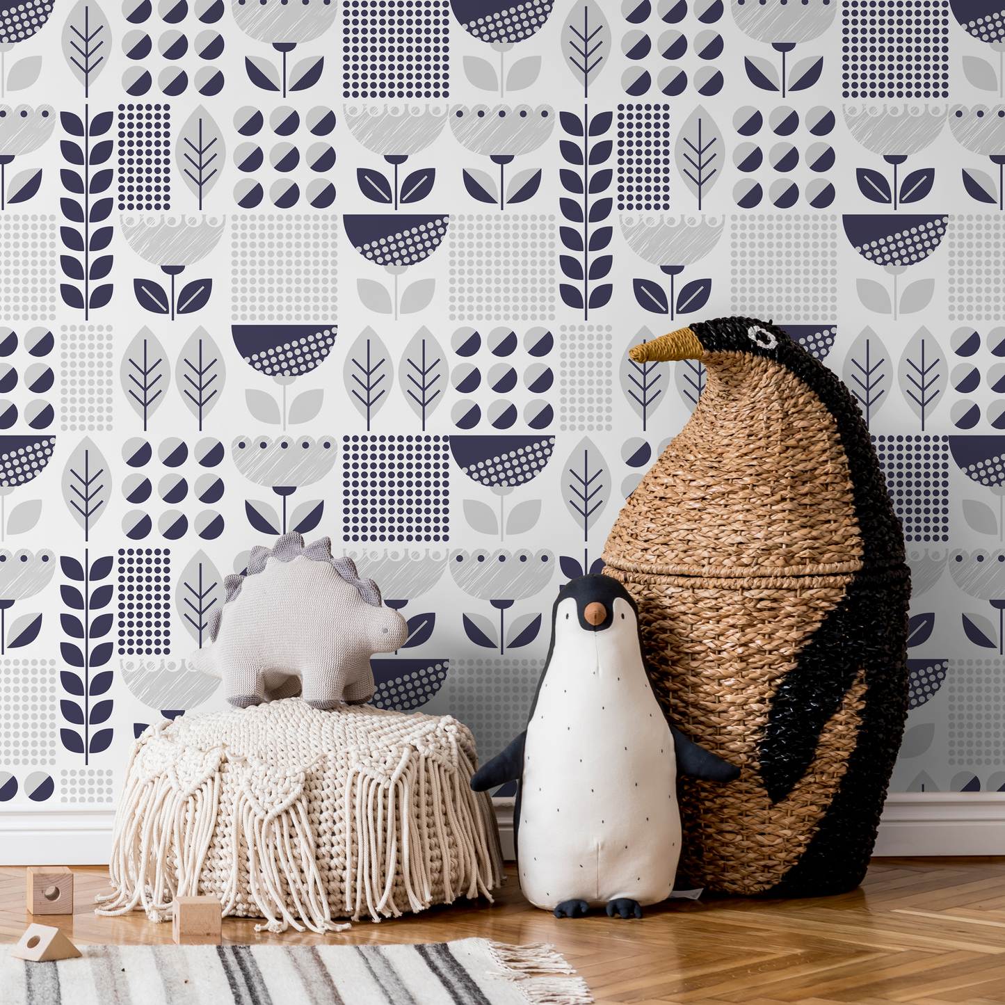 Removable Wallpaper Peel and Stick Wallpaper Wall Paper Wall Mural - Geometric Wallpaper -  A721
