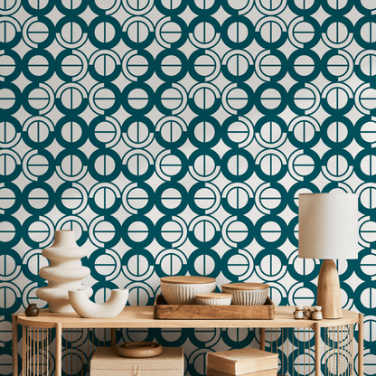 Removable Wallpaper Scandinavian Wallpaper Minimalist Green Wallpaper Peel and Stick Wallpaper Wall Paper - A795