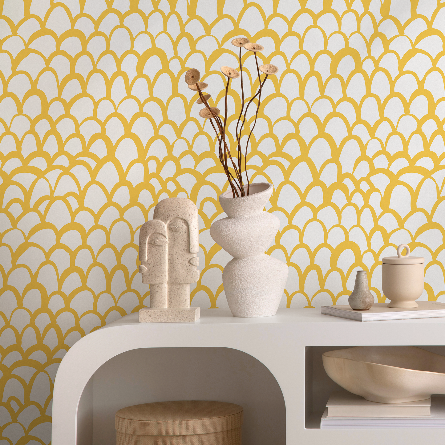 Removable Wallpaper Scandinavian Wallpaper  Wallpaper Peel and Stick Wallpaper Wall Paper - B032