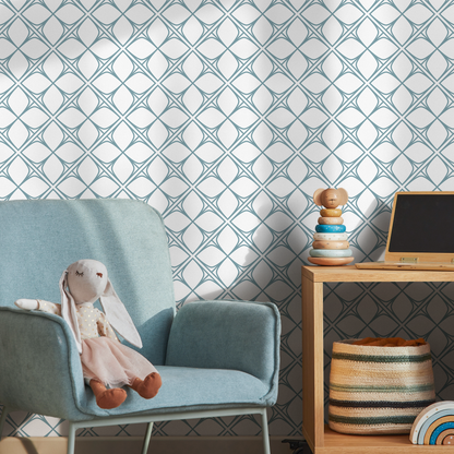 Removable Wallpaper Scandinavian Wallpaper Temporary Wallpaper Minimalistic Geometric Wallpaper Peel and Stick Wallpaper Wall Paper - B088