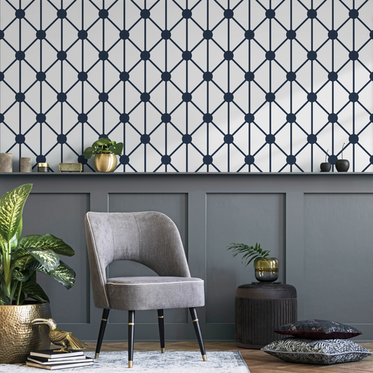 Removable Wallpaper Scandinavian Wallpaper Minimalist Geometric Wallpaper Peel and Stick Wallpaper Wall Paper - B109