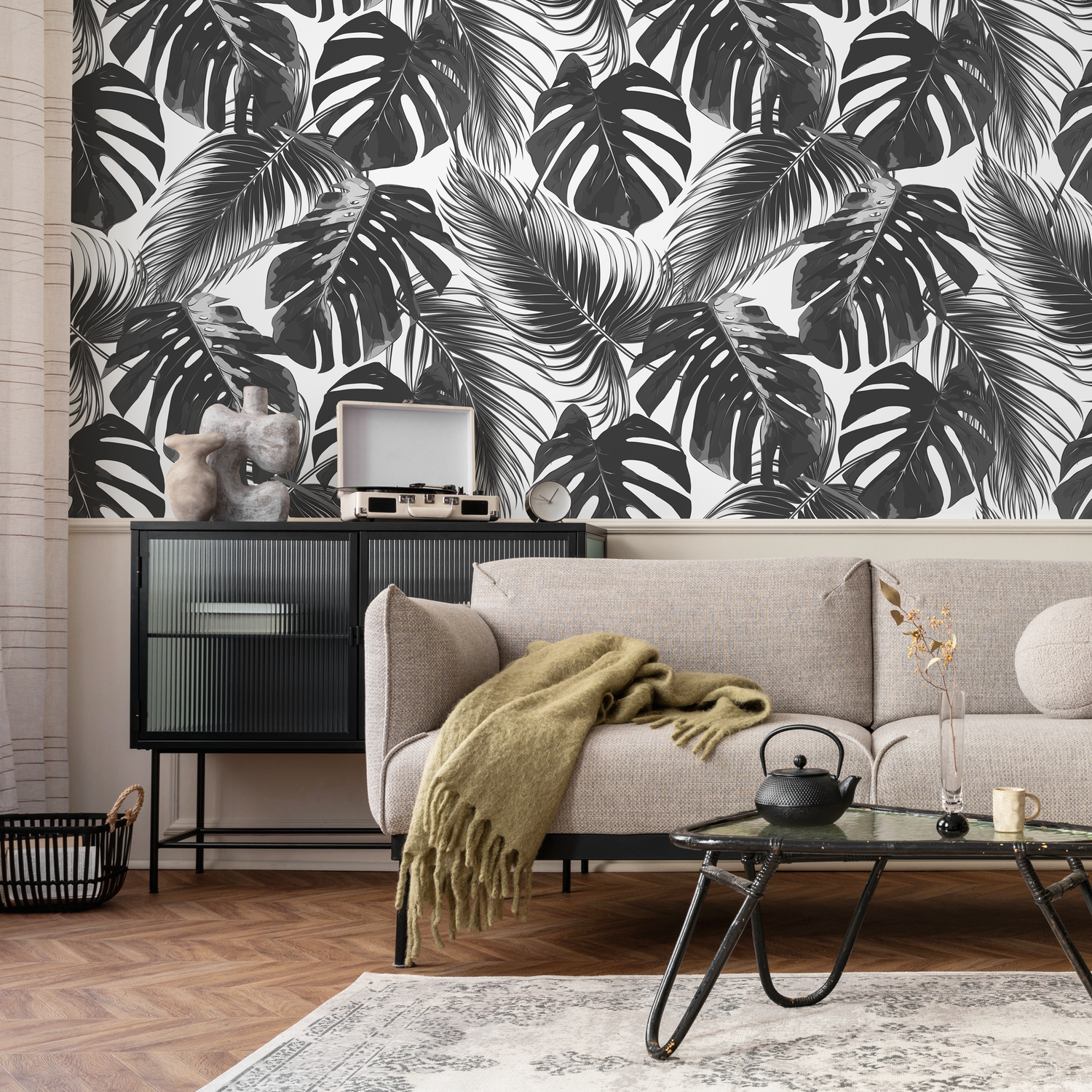 Papel tapiz extraíble, papel tapiz autoadhesivo, decoración de pared, decoración del hogar, arte de pared imprimible, decoración de habitación, impresiones de pared - B130