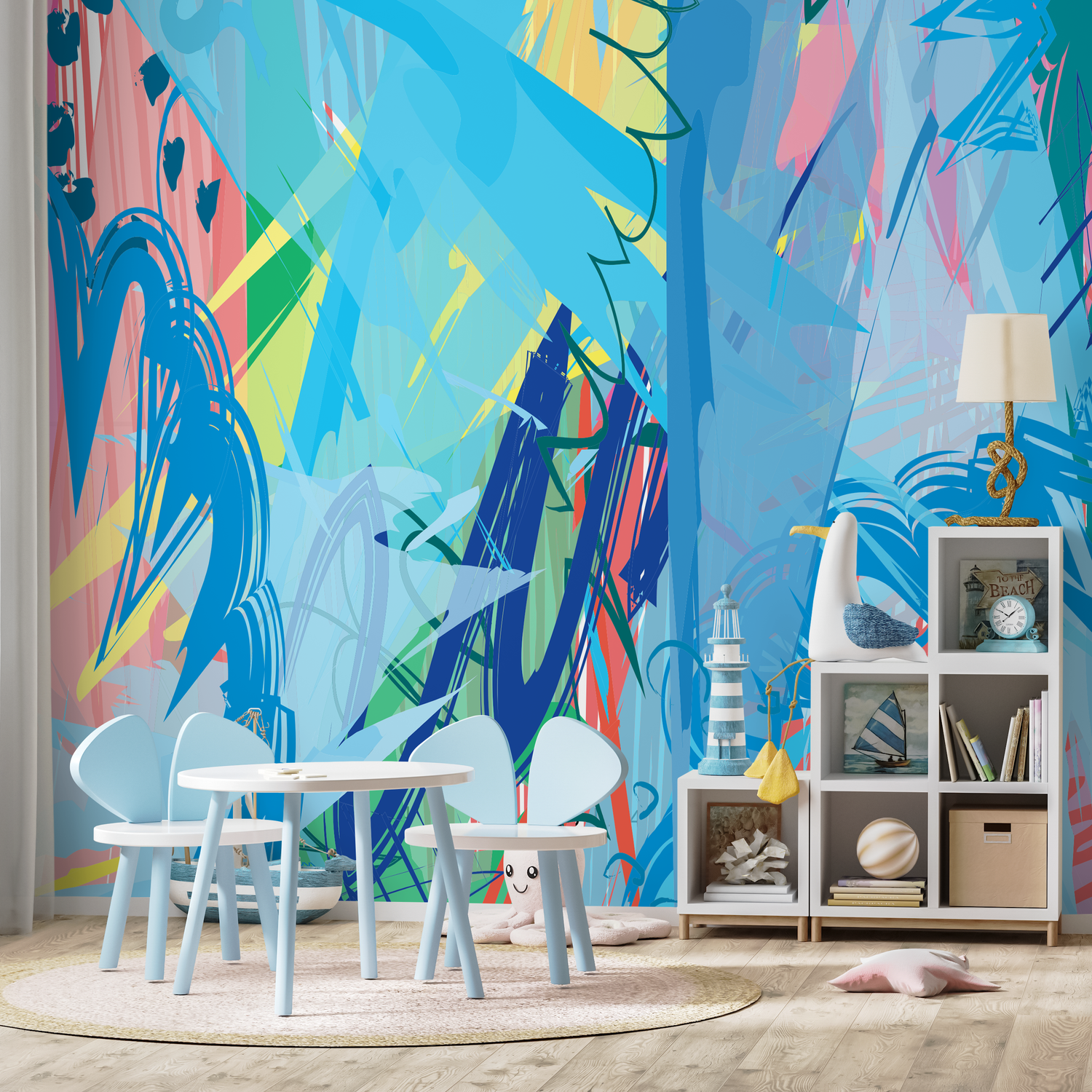 Papier peint amovible, papier peint autocollant, décoration murale, décoration d'intérieur, art mural imprimable, décoration de chambre, impressions murales - B226