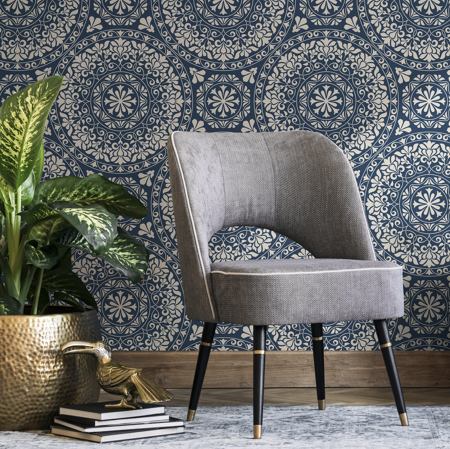 Papel tapiz extraíble, papel tapiz autoadhesivo, decoración de pared, decoración del hogar, arte de pared imprimible, decoración de habitación, impresiones de pared - B237