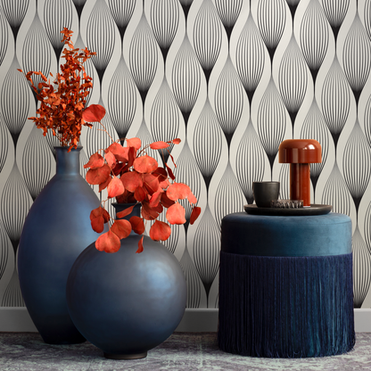 Removable Wallpaper Scandinavian Wallpaper Minimalist Geometric Wallpaper Peel and Stick Wallpaper Wall Paper - B296