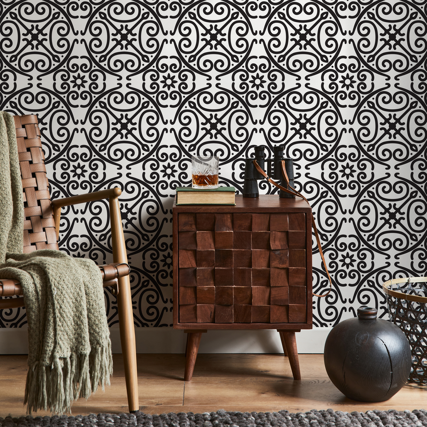 Papel tapiz extraíble, papel tapiz autoadhesivo, decoración de pared, decoración del hogar, arte de pared imprimible, decoración de habitación, impresiones de pared - B340