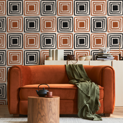 Wallpaper Peel and Stick Wallpaper Removable Wallpaper Home Decor Wall Art Wall Decor Room Decor / Modern Geometric Wallpaper - B464