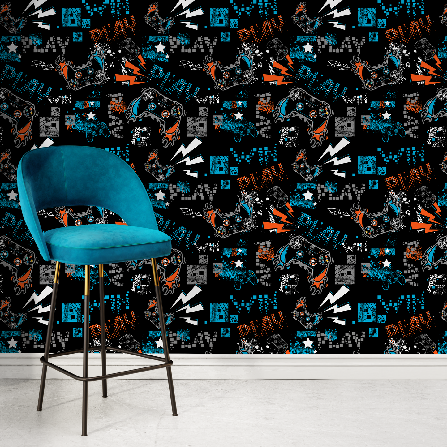 Wallpaper Peel and Stick Wallpaper Removable Wallpaper Home Decor Wall Art Wall Decor Room Decor / Video Game Wallpaper - B515