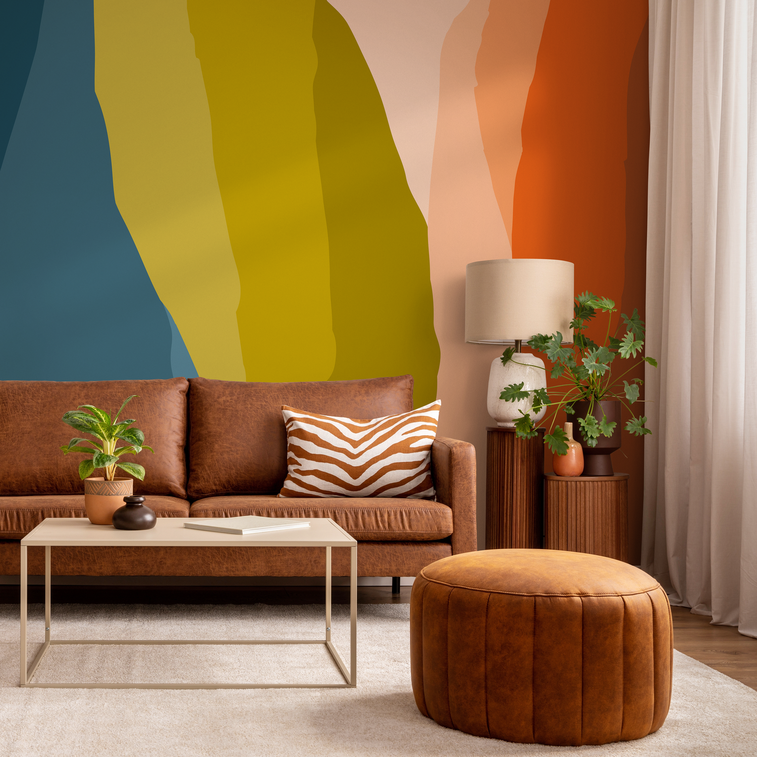 Papel tapiz extraíble, papel tapiz autoadhesivo, decoración de pared, decoración del hogar, arte de pared imprimible, decoración de habitación, impresiones de pared - B541