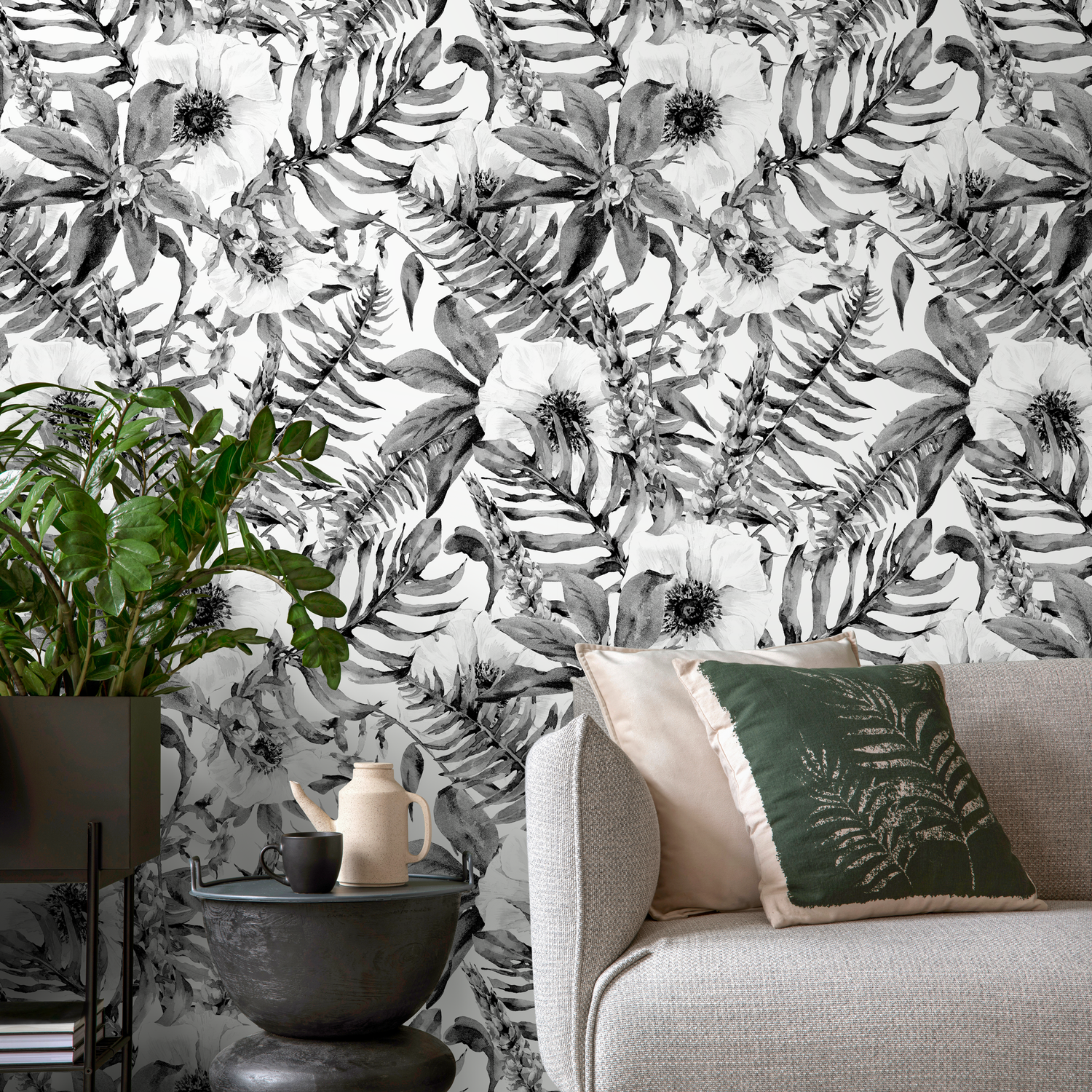 Papier peint autocollant amovible, décoration murale, décoration d'intérieur, art mural imprimable, décoration de chambre, impressions murales, tenture murale - B617