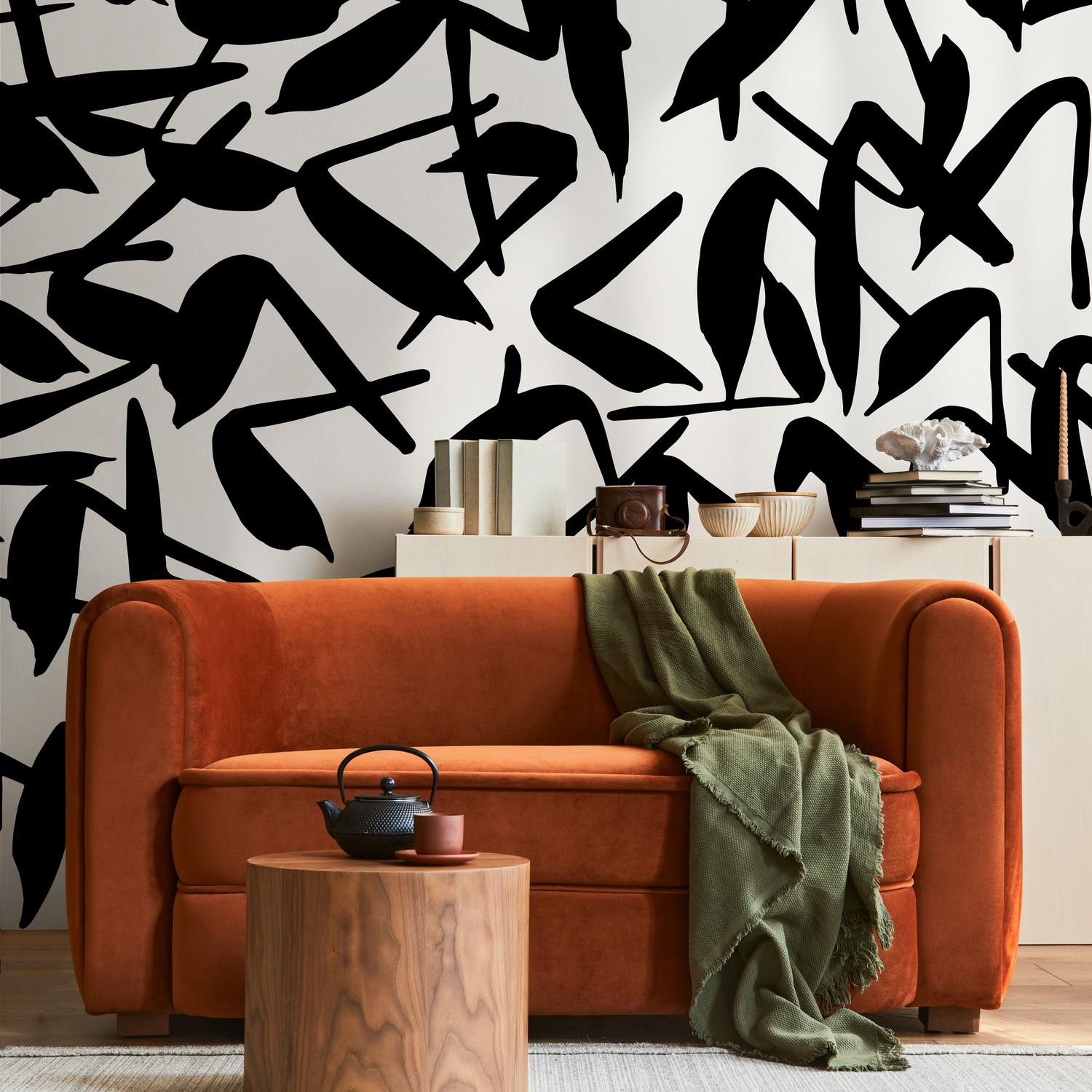 Papier peint amovible, papier peint autocollant, décoration murale, décoration d'intérieur, art mural imprimable, décoration de chambre, impressions murales - B622