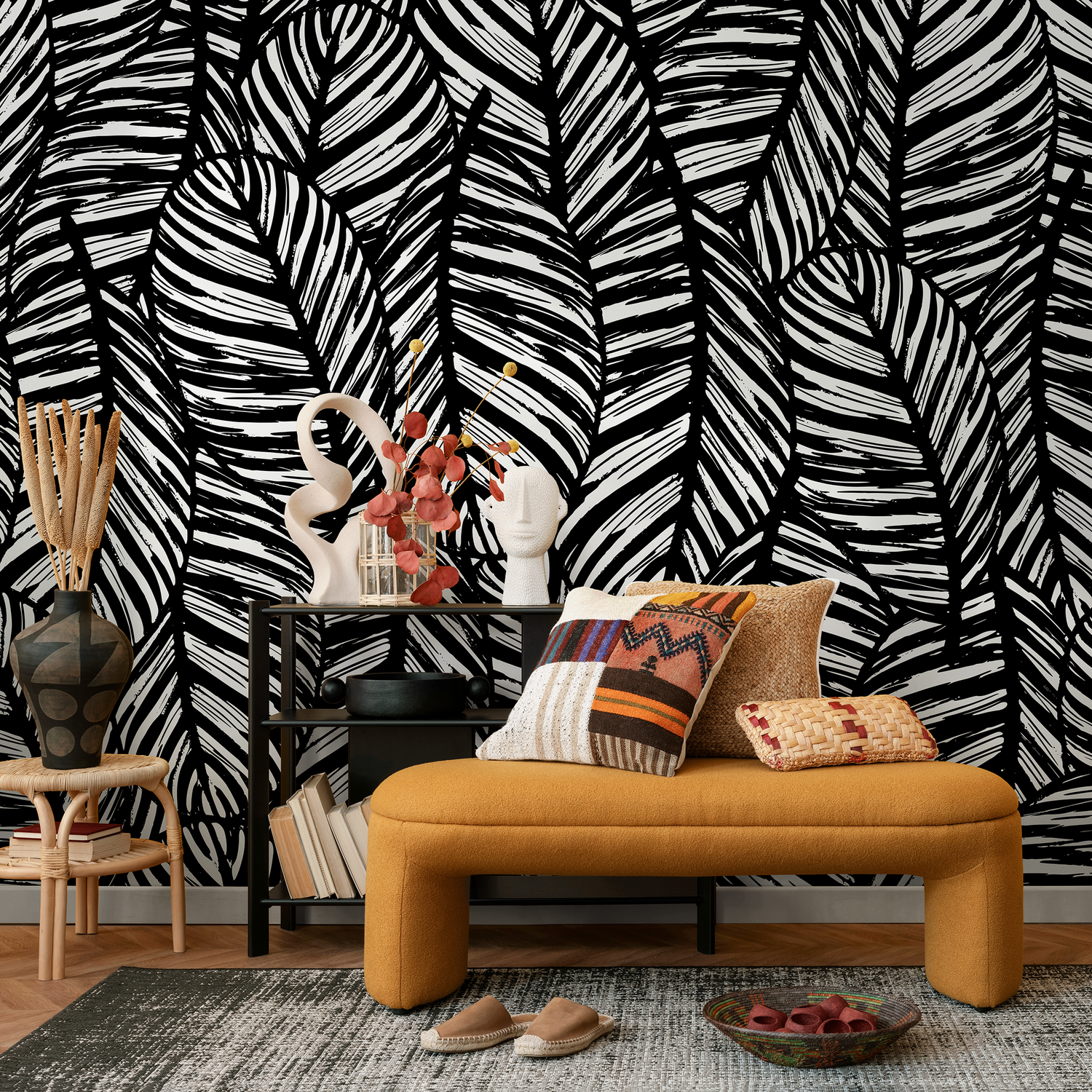 Papier peint autocollant amovible, décoration murale, décoration d'intérieur, art mural imprimable, décoration de chambre, impressions murales, tenture murale - B624