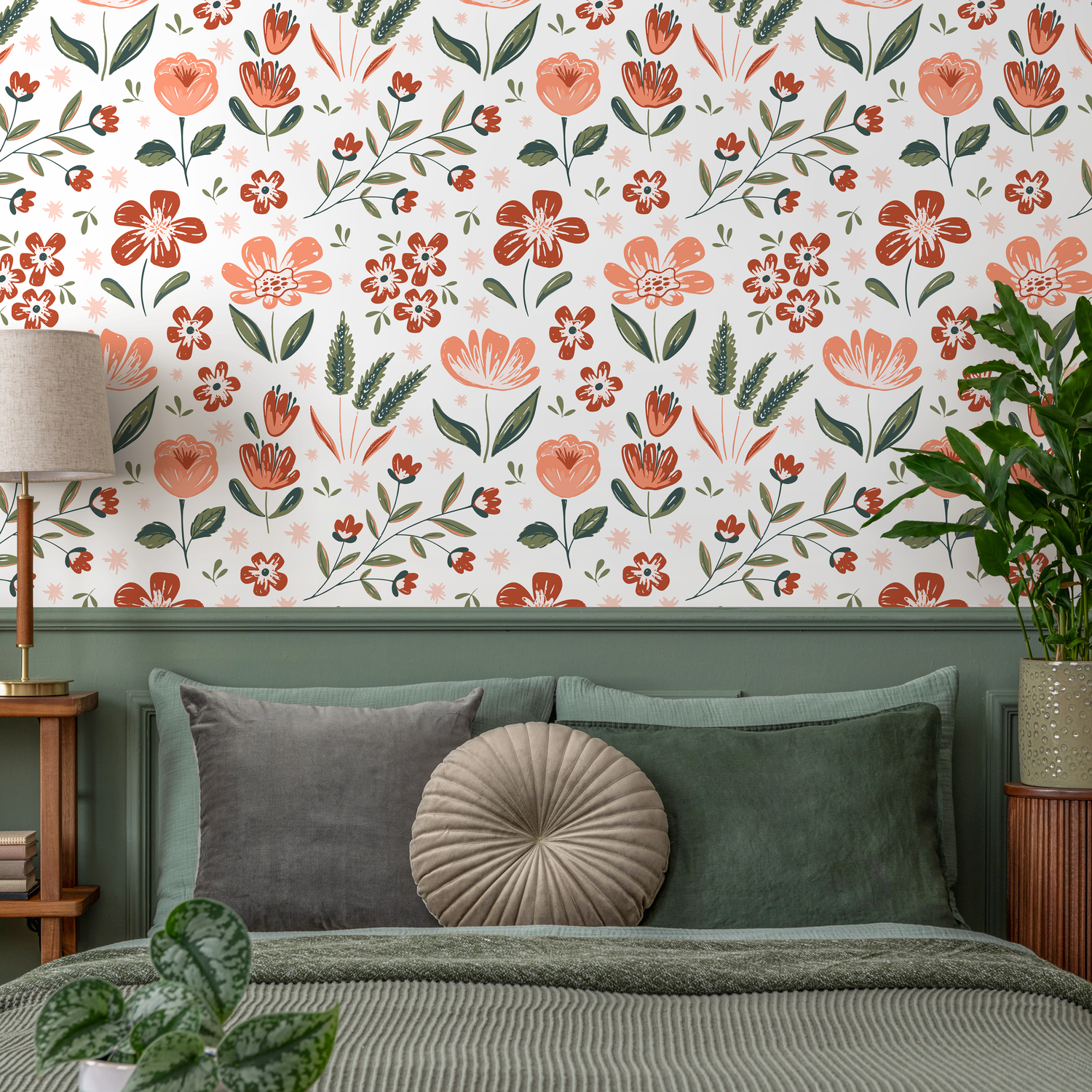 Papel pintado autoadhesivo, papel pintado extraíble, decoración de pared, decoración del hogar, arte de pared imprimible, decoración de habitación, impresiones de pared, tapiz - B653