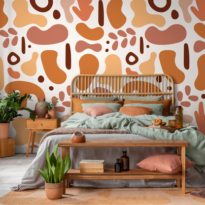 Peel and Stick Wallpaper Removable Wallpaper Contemporary Wall Mural Temporary Wallpaper Abstract Wallpaper - AS2-B671