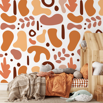 Peel and Stick Wallpaper Removable Wallpaper Contemporary Wall Mural Temporary Wallpaper Abstract Wallpaper - AS2-B671