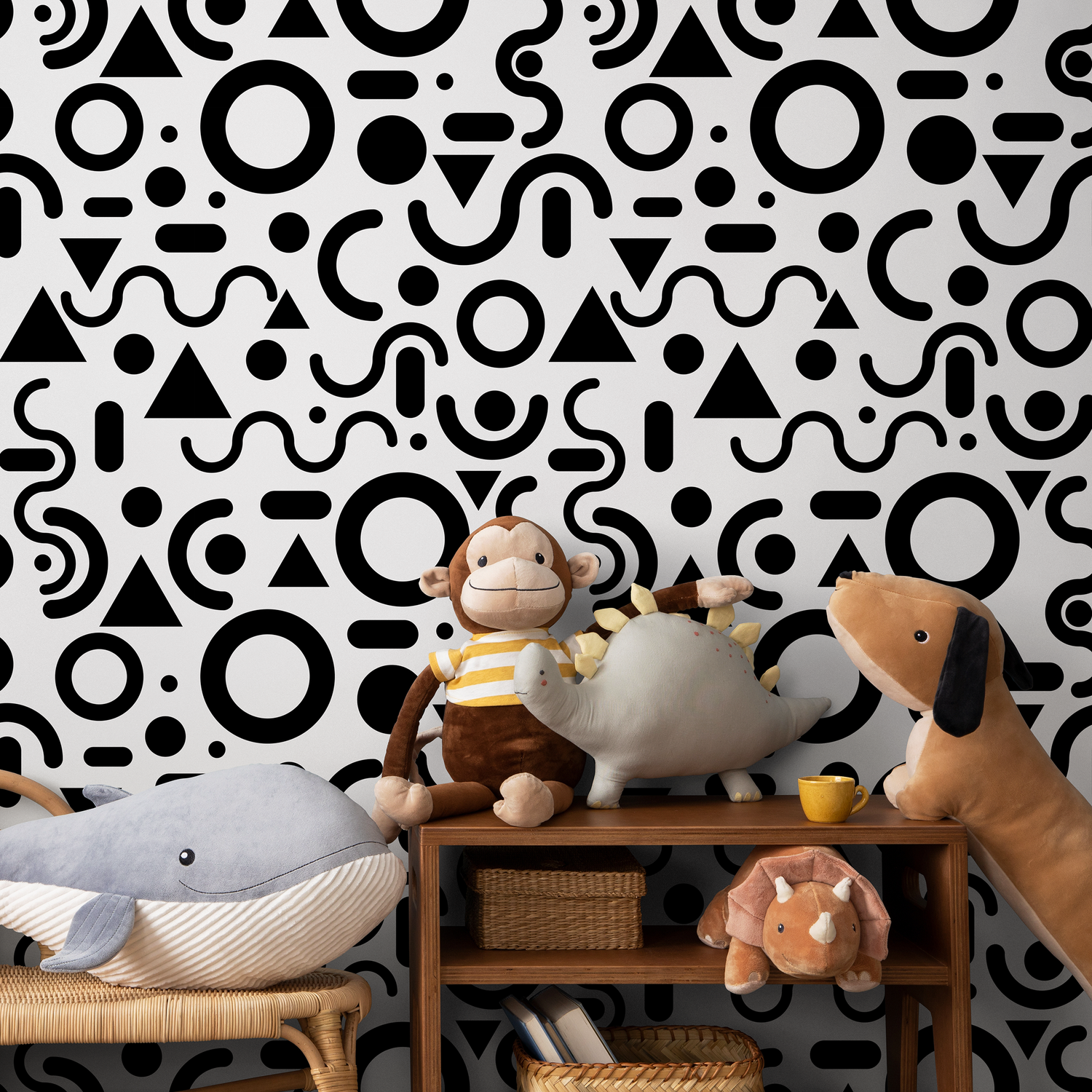 Papel pintado autoadhesivo, papel pintado extraíble, decoración de pared, decoración del hogar, arte de pared imprimible, decoración de habitación, impresiones de pared, tapiz - B694