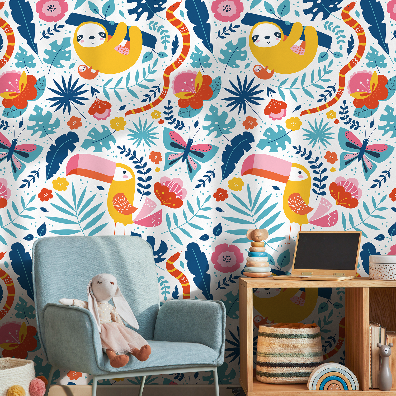 Papel pintado autoadhesivo, papel pintado extraíble, decoración de pared, decoración del hogar, arte de pared imprimible, decoración de habitación, impresiones de pared, tapiz - B707