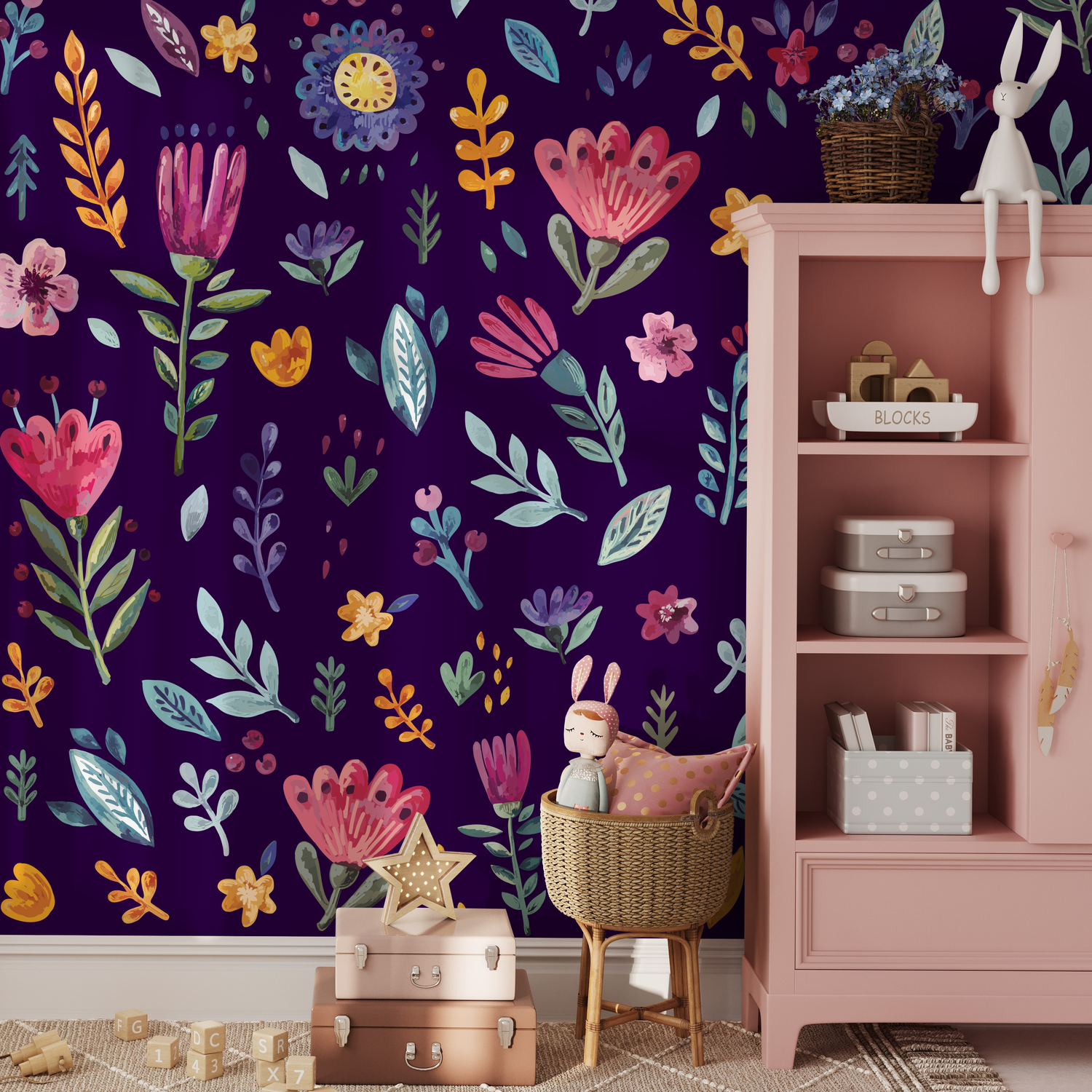 Papel tapiz extraíble, papel tapiz autoadhesivo, decoración de pared, decoración del hogar, arte de pared imprimible, decoración de habitación, impresiones de pared - B773