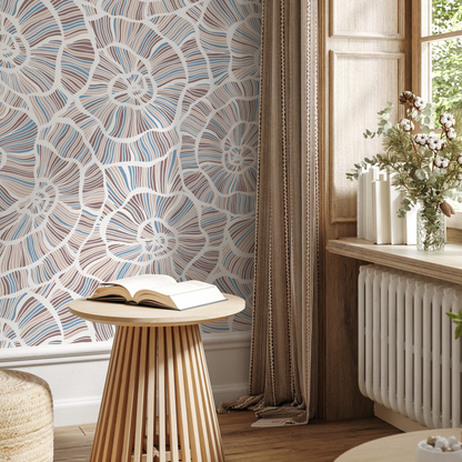 Removable Wallpaper Peel and Stick Wallpaper Wall Paper Wall Mural Mosaico Tiles Wallpaper Watercolor Wallpaper Watercolor Print - B784