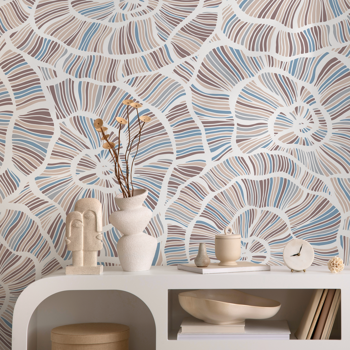 Removable Wallpaper Peel and Stick Wallpaper Wall Paper Wall Mural Mosaico Tiles Wallpaper Watercolor Wallpaper Watercolor Print - B784