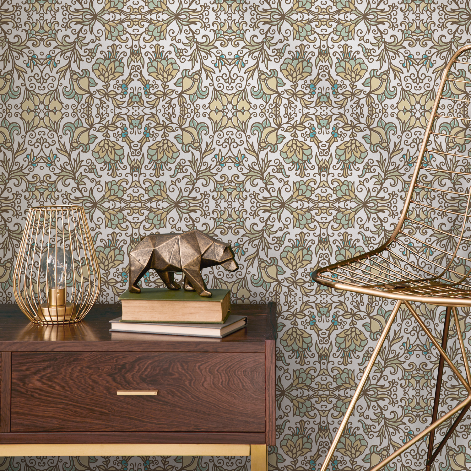 Papel pintado autoadhesivo, papel pintado extraíble, decoración de pared, decoración del hogar, arte de pared imprimible, decoración de habitación, impresiones de pared, tapiz - B788