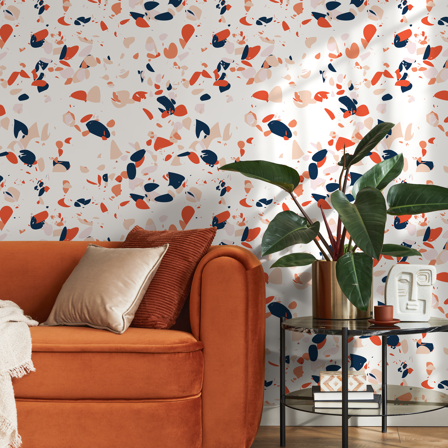 Papel tapiz extraíble, papel tapiz autoadhesivo, decoración de pared, decoración del hogar, arte de pared imprimible, decoración de habitación, impresiones de pared - B828