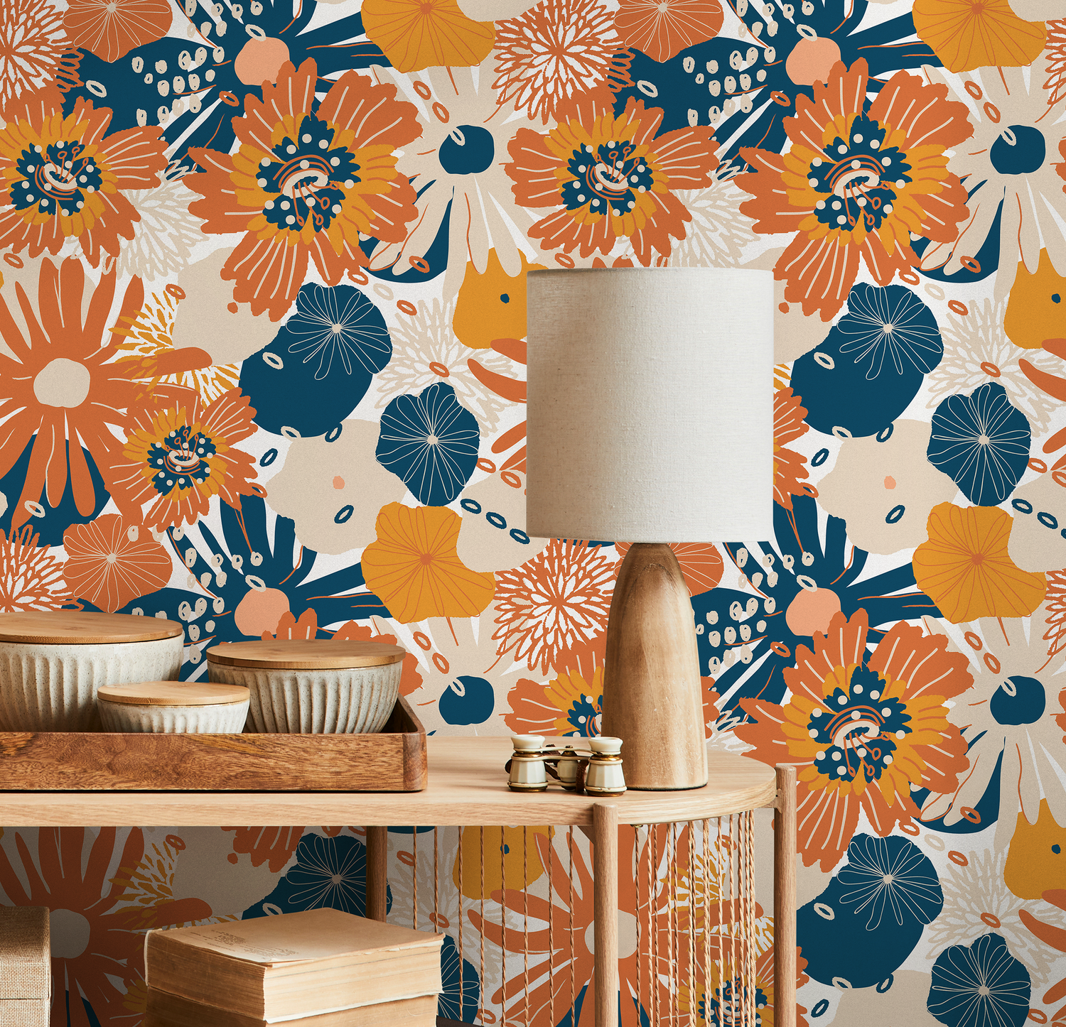Papel tapiz extraíble, papel tapiz autoadhesivo, decoración de pared, decoración del hogar, arte de pared imprimible, decoración de habitación, impresiones de pared - B835