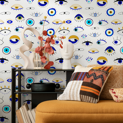 Evil Eye Peel And Stick Wallpaper