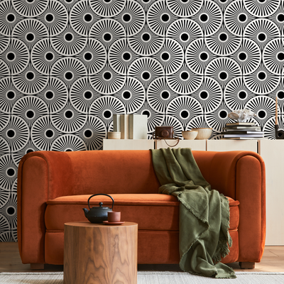 Sunburst Peel And Stick Wallpaper