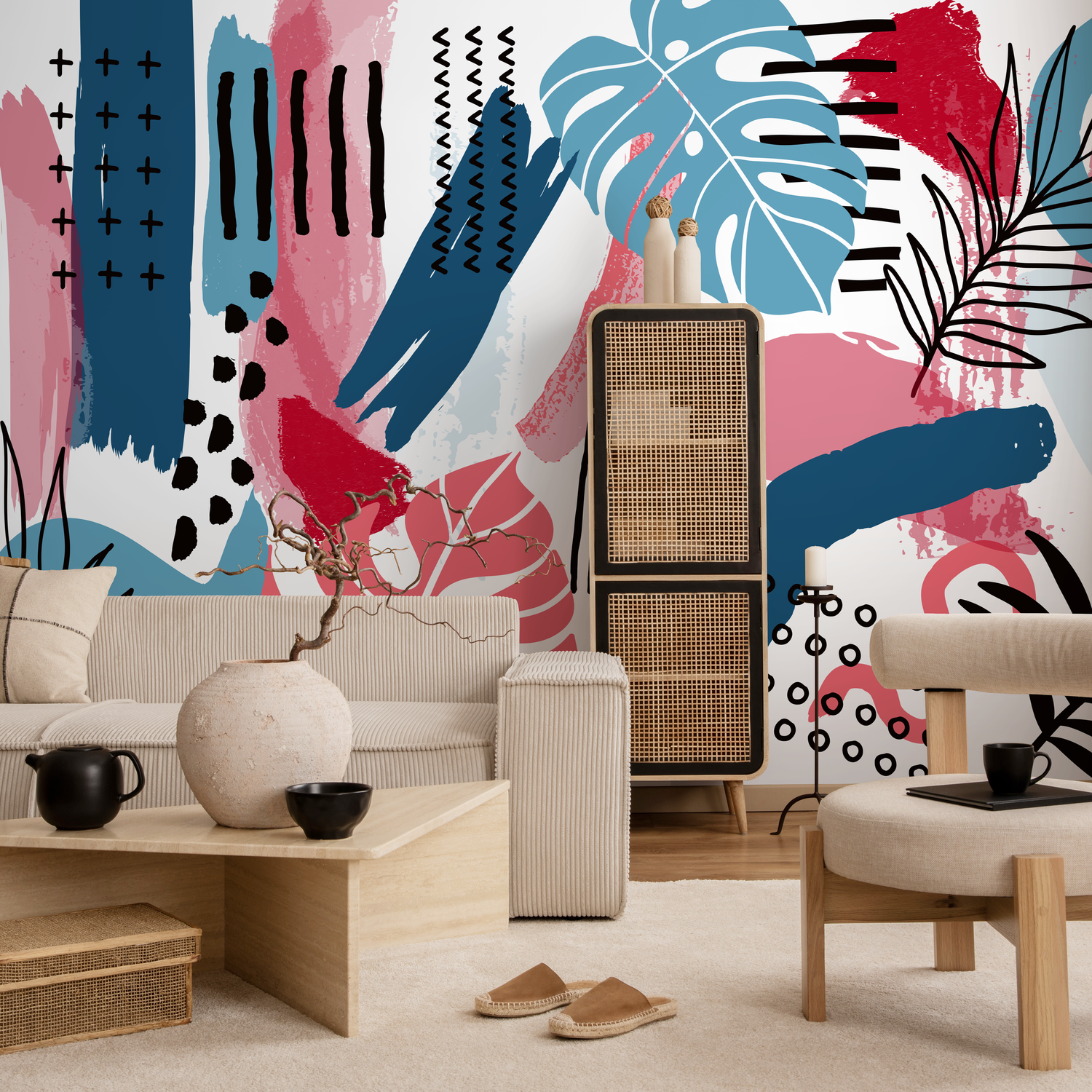 Papel pintado autoadhesivo, papel pintado extraíble, decoración de pared, decoración del hogar, arte de pared imprimible, decoración de habitación, impresiones de pared, tapiz - B884