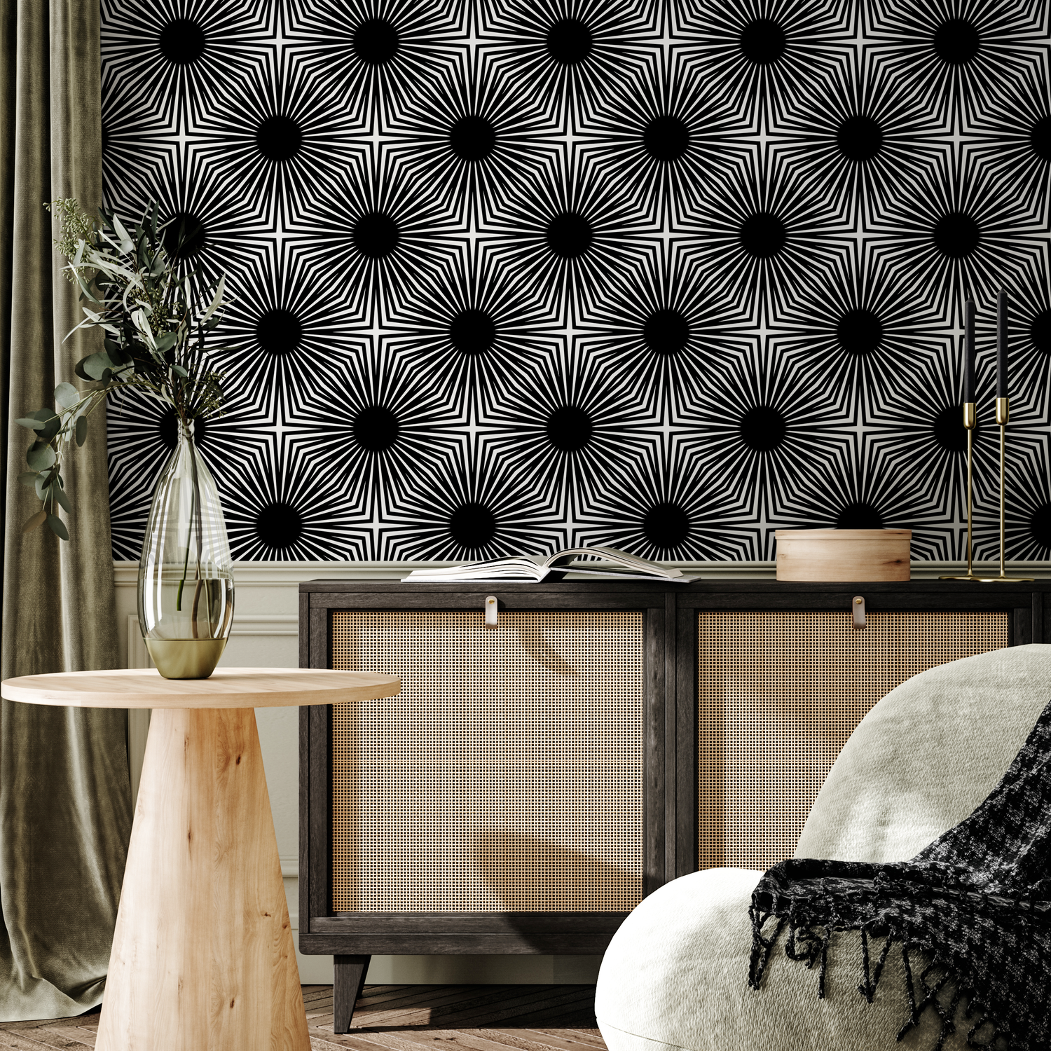 Papel pintado autoadhesivo, papel pintado extraíble, decoración de pared, decoración del hogar, arte de pared imprimible, decoración de habitación, impresiones de pared, tapiz - B887