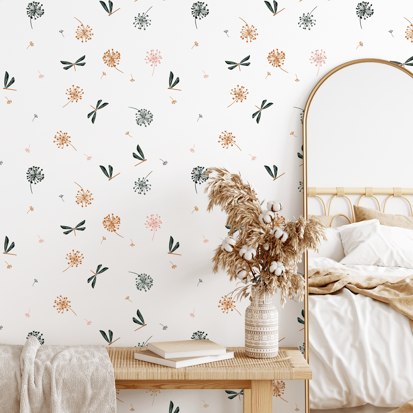 Removable Wallpaper Scandinavian Wallpaper Temporary Wallpaper Minimalistic Wallpaper Peel and Stick Wallpaper Wall Paper - B975