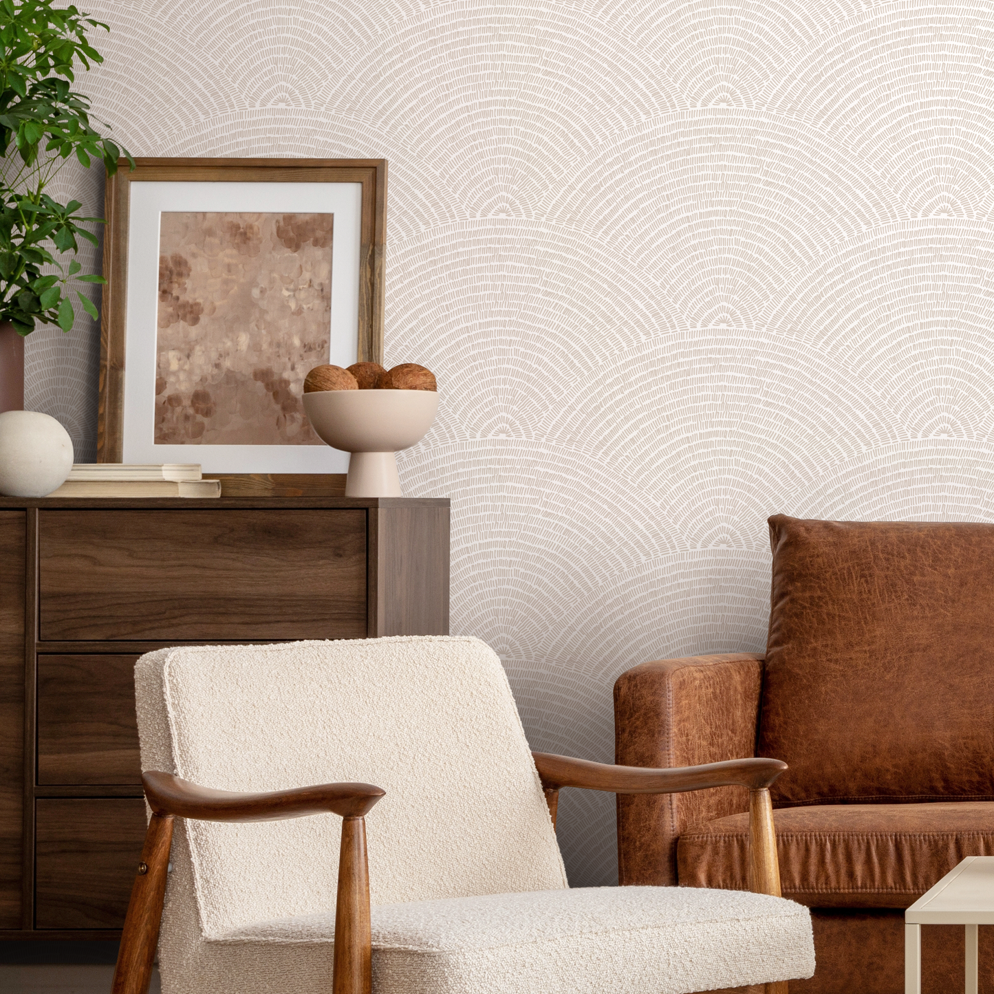 Removable Wallpaper Scandinavian Wallpaper Temporary Wallpaper Vintage Wallpaper Peel and Stick Wallpaper Wall Paper Boho - B977