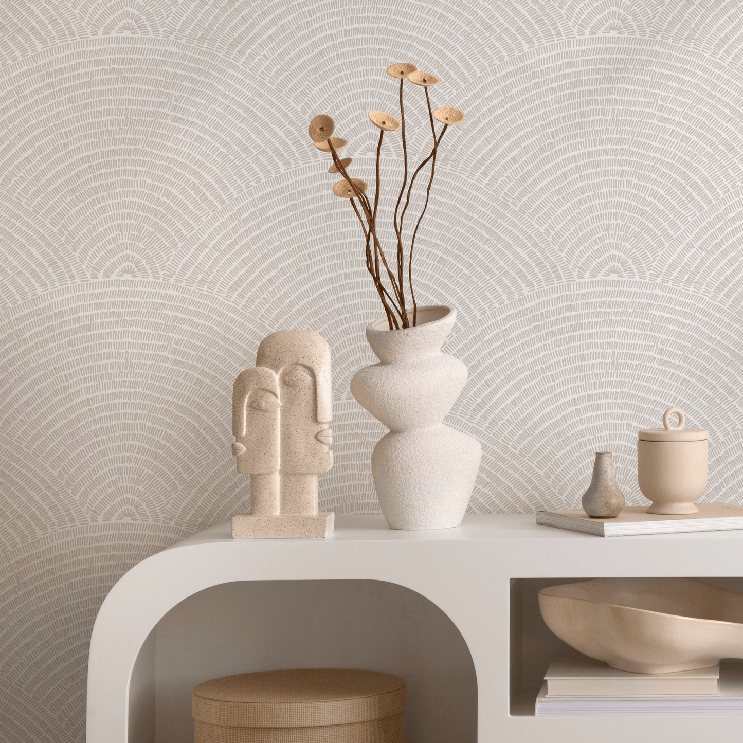 Removable Wallpaper Scandinavian Wallpaper Temporary Wallpaper Vintage Wallpaper Peel and Stick Wallpaper Wall Paper Boho - B977