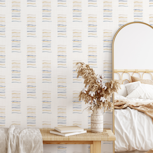 Removable Wallpaper Scandinavian Wallpaper Temporary Wallpaper Vintage Wallpaper Peel and Stick Wallpaper Wall Paper - B993