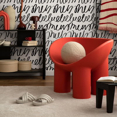 Script Peel And Stick Wallpaper