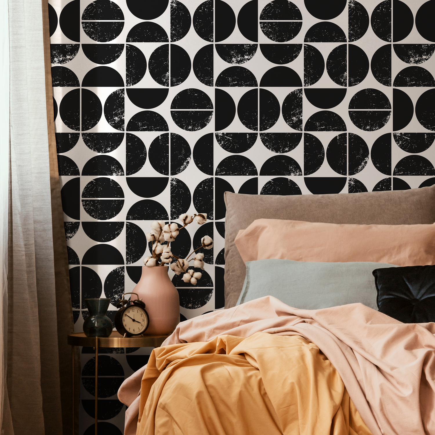 Papel tapiz extraíble, papel tapiz autoadhesivo, decoración de pared, decoración del hogar, arte de pared imprimible, decoración de habitación, impresiones de pared - C029