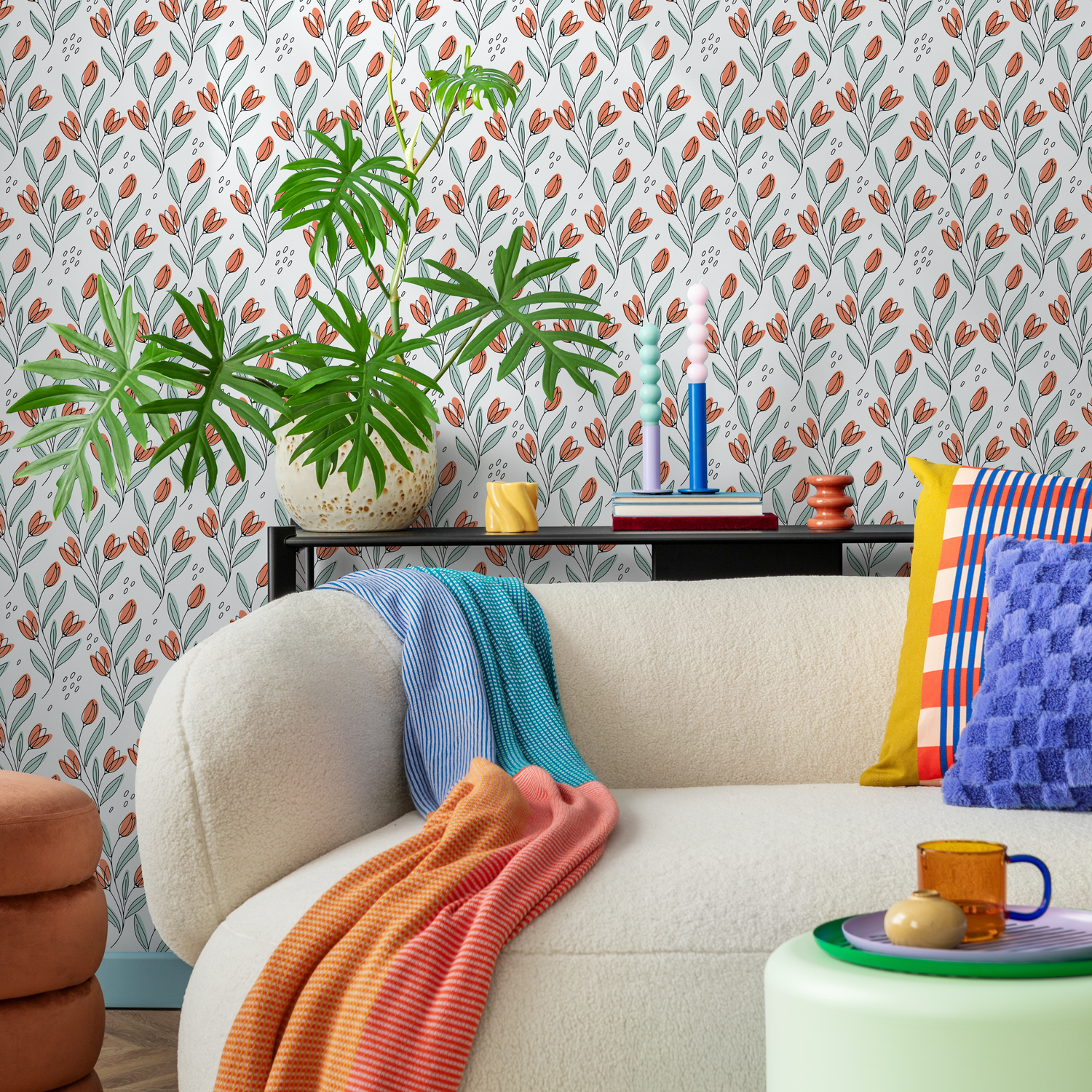 Papel tapiz autoadhesivo, papel tapiz removible, decoración de pared, decoración del hogar, arte de pared imprimible, decoración de habitación, impresiones de pared, tapiz - C032