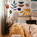 Removable Wallpaper Peel and Stick Wallpaper Wall Paper Wall Mural - Abstract Pop Wallpaper  - C069 - ONDECOR.COM
