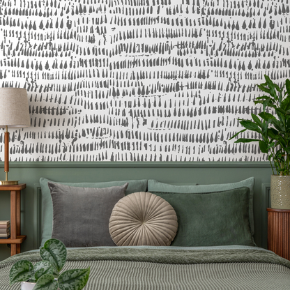 Removable Wallpaper Peel and Stick Wallpaper Wall Paper Wall Mural - Hand Draw Wallpaper - AS1-C098