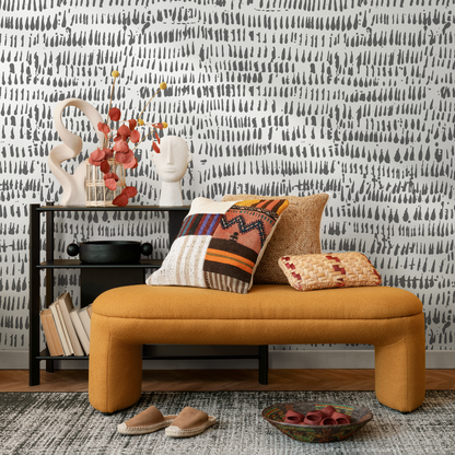 Removable Wallpaper Peel and Stick Wallpaper Wall Paper Wall Mural - Hand Draw Wallpaper - AS1-C098