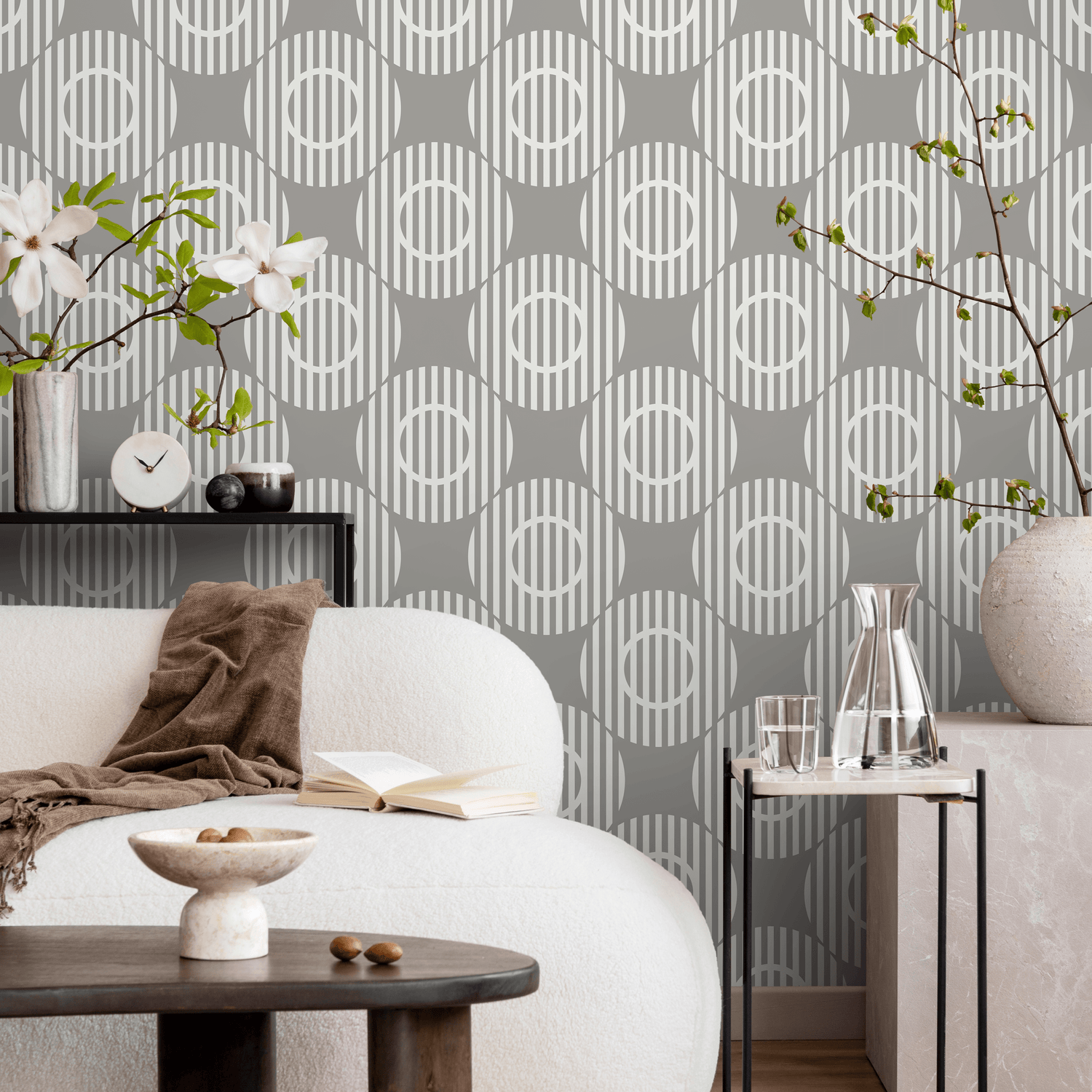 Papel tapiz autoadhesivo, papel tapiz removible, decoración de pared, decoración del hogar, arte de pared imprimible, decoración de habitación, impresiones de pared, tapiz - C159
