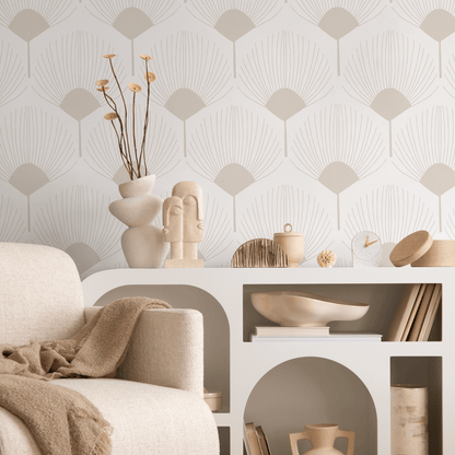 Removable Wallpaper, Scandinavian Wallpaper, Temporary Wallpaper, Minimalistic Wallpaper, Peel and Stick Wallpaper, Wall Paper, Boho - C217