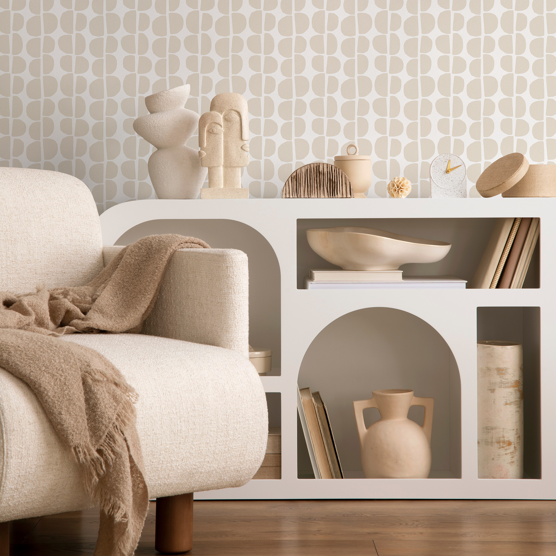 Peel and Stick Wallpaper Removable Wallpaper Contemporary Wall Mural Temporary Wallpaper Abstract Wallpaper - C221 - ONDECOR.COM