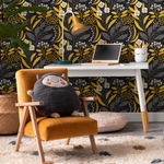 Flower Wallpaper - Removable Wallpaper Peel and Stick Wallpaper Wall Paper Wall Mural - C229 - ONDECOR.COM
