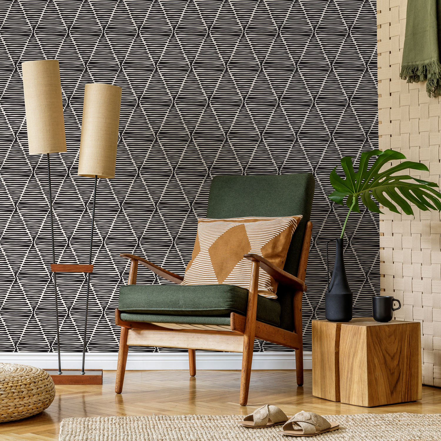Papel tapiz extraíble, papel tapiz autoadhesivo, decoración de pared, decoración del hogar, arte de pared imprimible, decoración de habitación, impresiones de pared - C238
