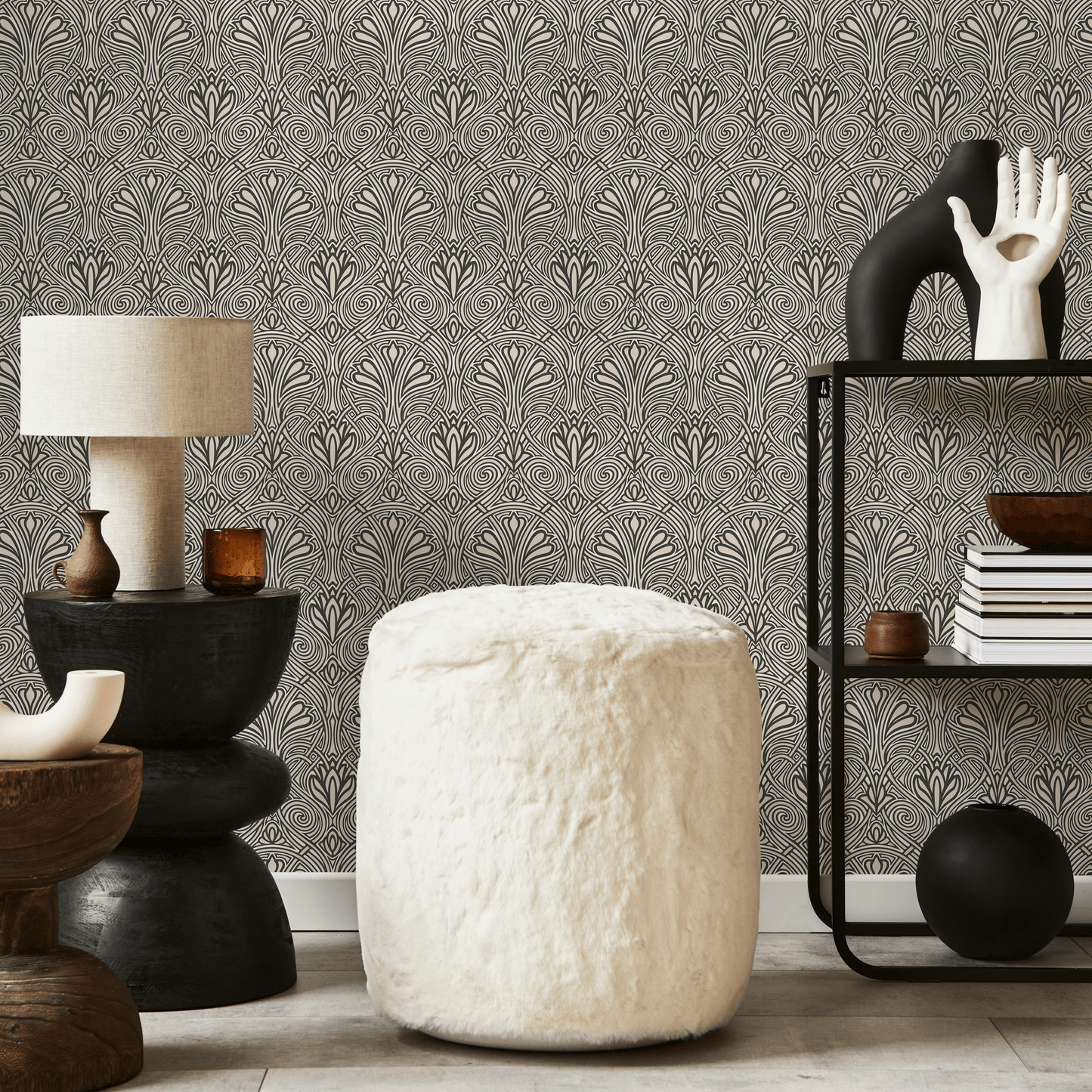 Removable Wallpaper Scandinavian Wallpaper Temporary Wallpaper Vintage Wallpaper Peel and Stick Wallpaper Wall Paper - C239