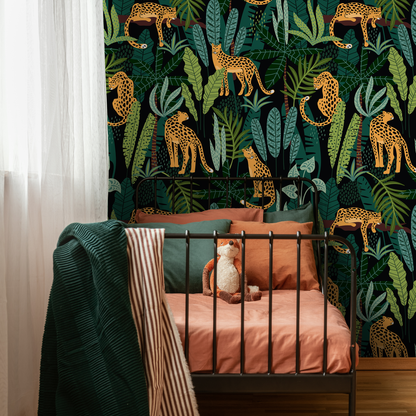 Wallpaper Peel and Stick Wallpaper Removable Wallpaper Home Decor Wall Art Wall Decor Room Decor / Tropical Animal Wallpaper - C316