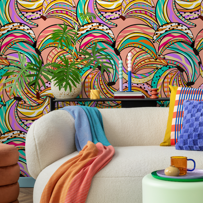 Funky Peel and Stick Wallpaper | Bold & Eclectic Designs