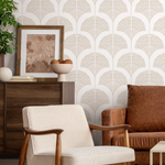Wallpaper Peel and Stick Wallpaper Removable Wallpaper Home Decor Wall Art Wall Decor Room Decor / Beige Boho Palms Wallpaper - C505 - ONDECOR.COM